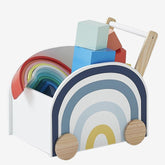 FIJN Blue Rainbow Walker Trolley - Kids Haven